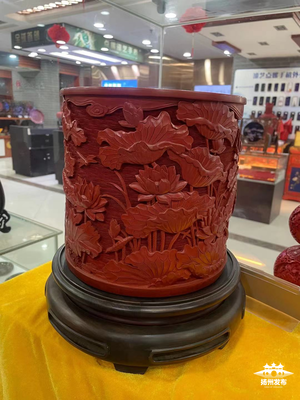 精美絕倫！揚(yáng)州漆器廠四件漆器精品亮相全國(guó)工藝美術(shù)漆器精品展